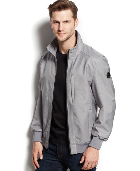 michael kors mens jackets army grey|Michael Kors men's winter jacket.